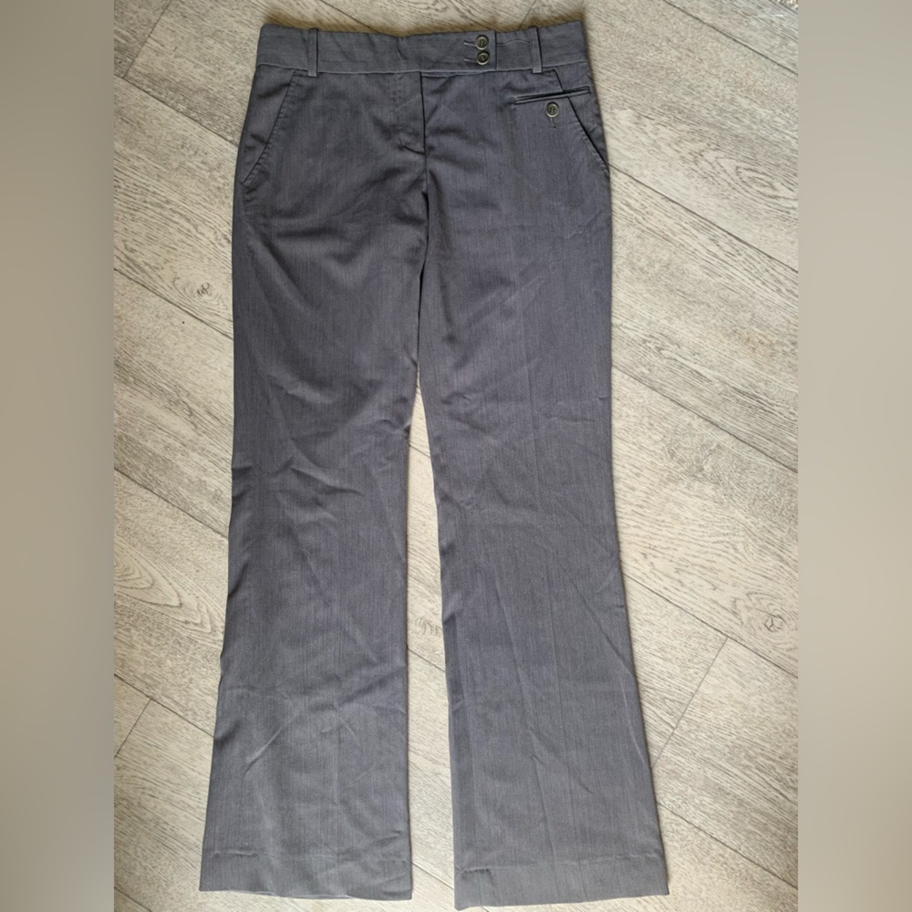 BCBG Womens Grey Slacks